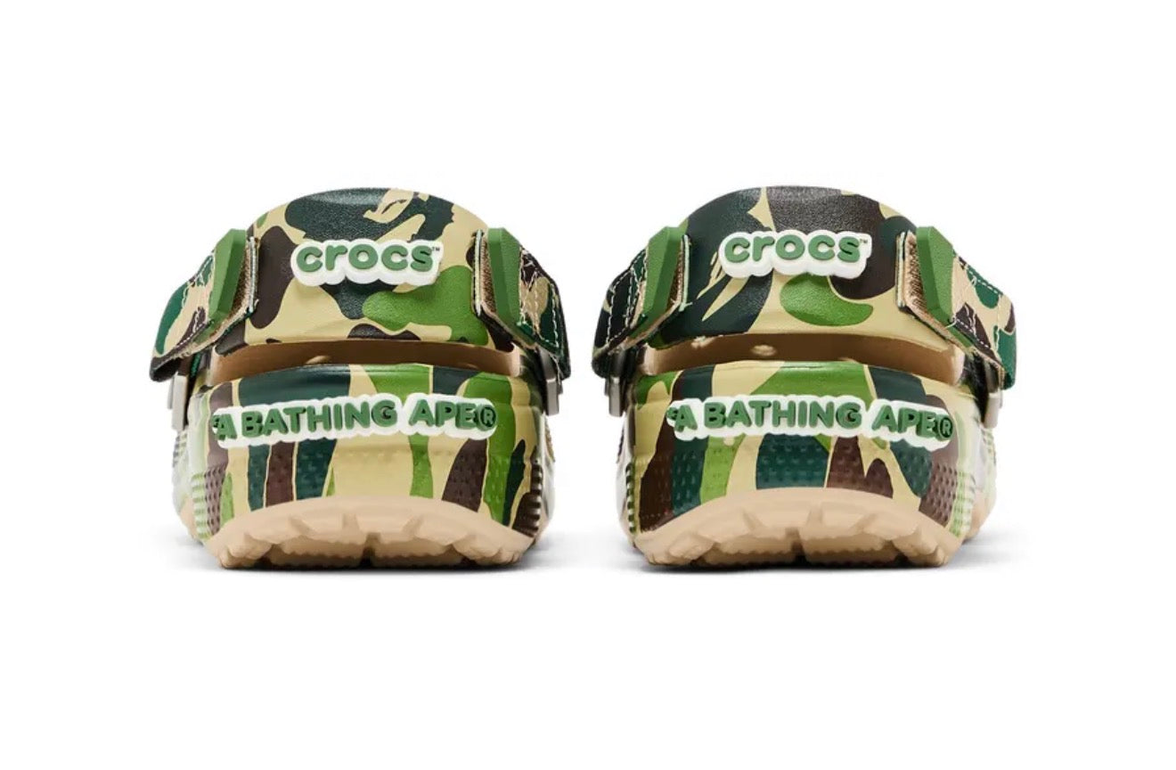 BAPE x Crocs Classic Clog 'ABC Camo - Green'