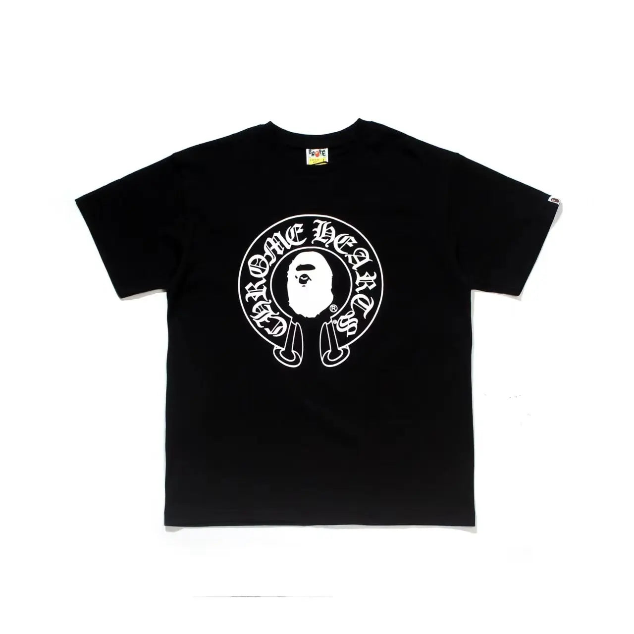BAPE x Chrome Hearts T-Shirt 'Black' Suace Drip
