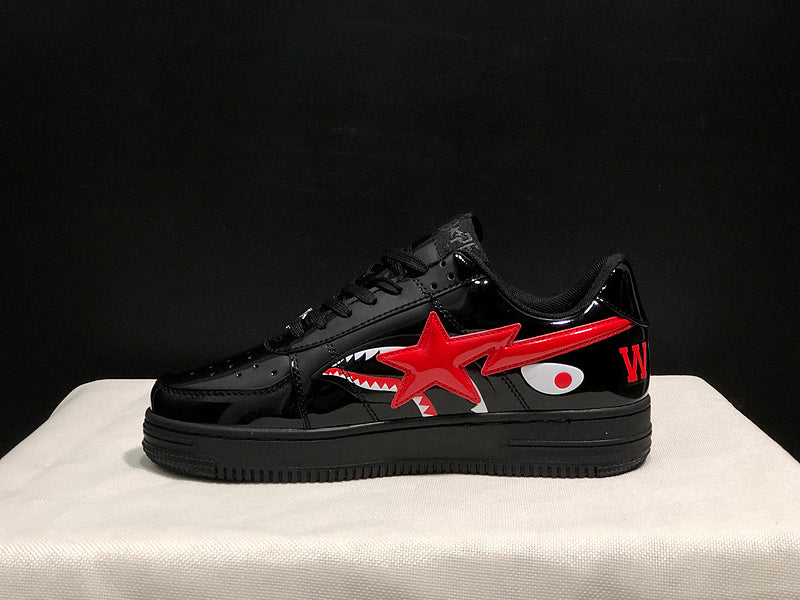 Bapesta Low M2 'Shark Face - Black'
