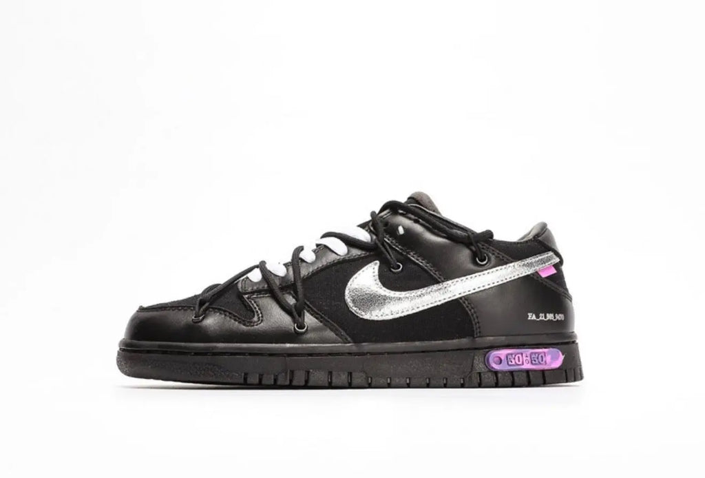 Off-White x Nike Dunk Low 'Lot 50 of 50' Suace Drip