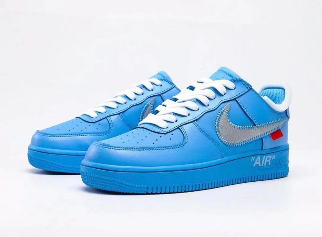 Nike Air Force 1 Low Off-White MCA University Blue Suace Drip