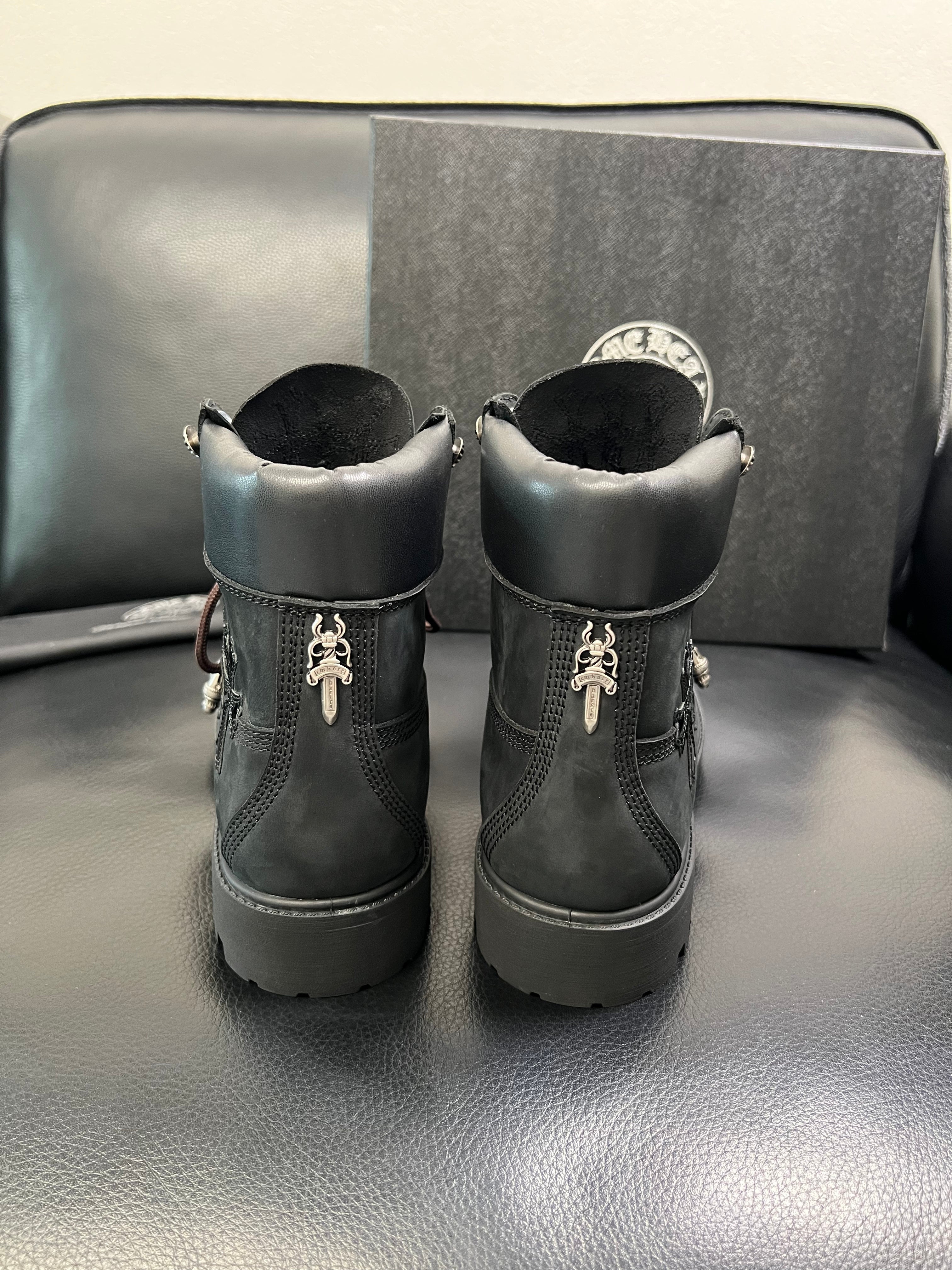Custom Chrome Hearts Timberlands