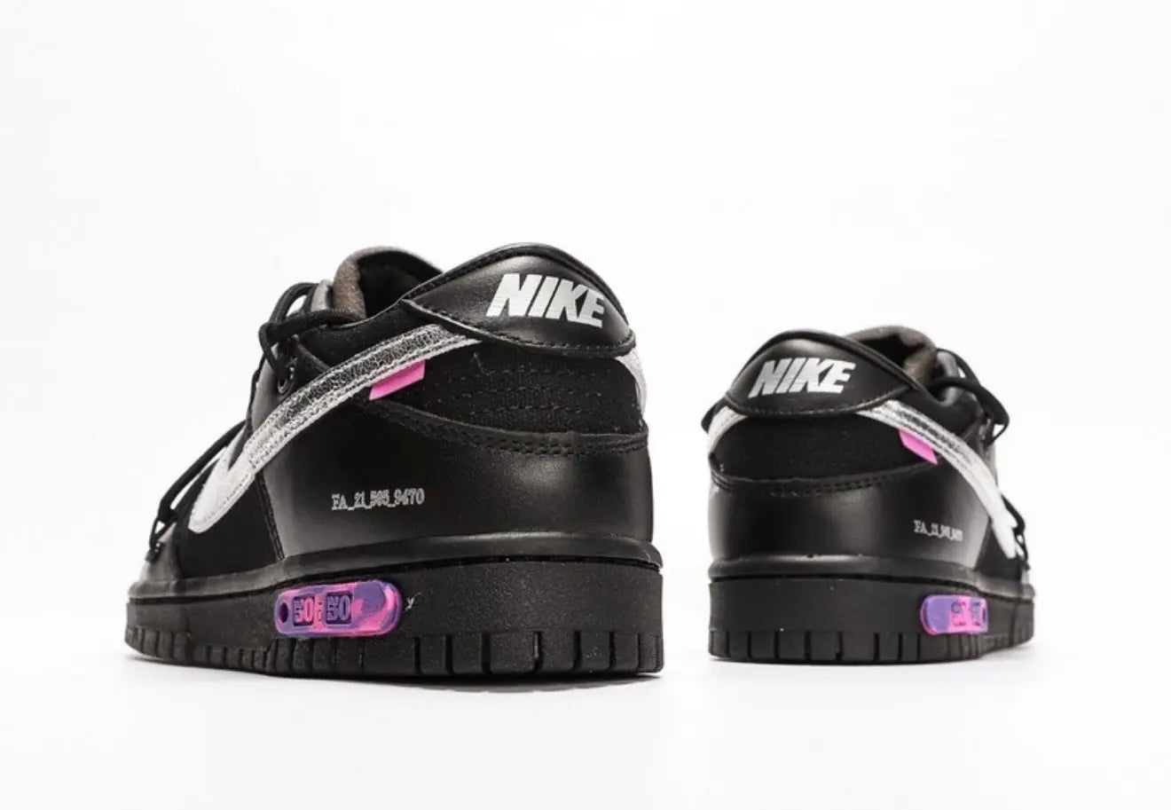 Off-White x Nike Dunk Low 'Lot 50 of 50' Suace Drip