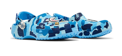 BAPE x Crocks Classic Clog ABC           Camo - Blue