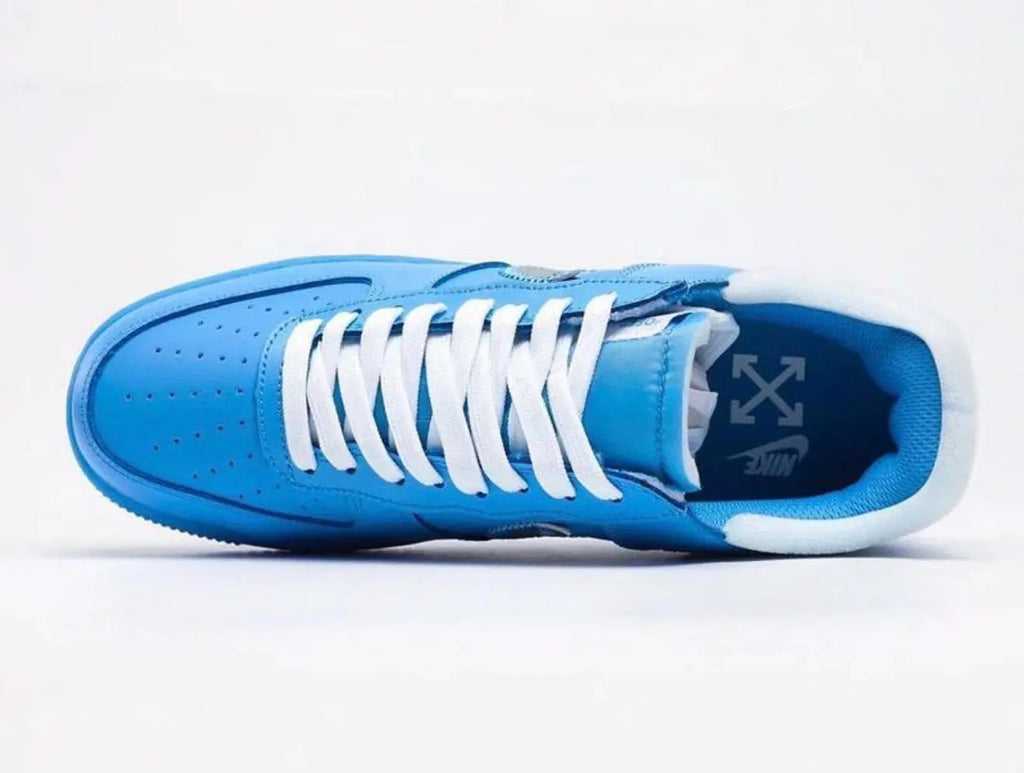 Nike Air Force 1 Low Off-White MCA University Blue Suace Drip