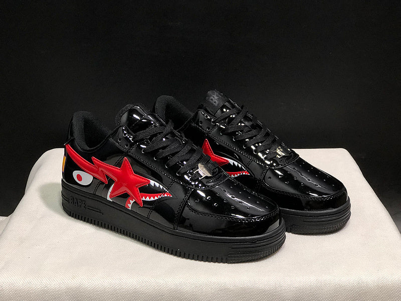 Bapesta Low M2 'Shark Face - Black'