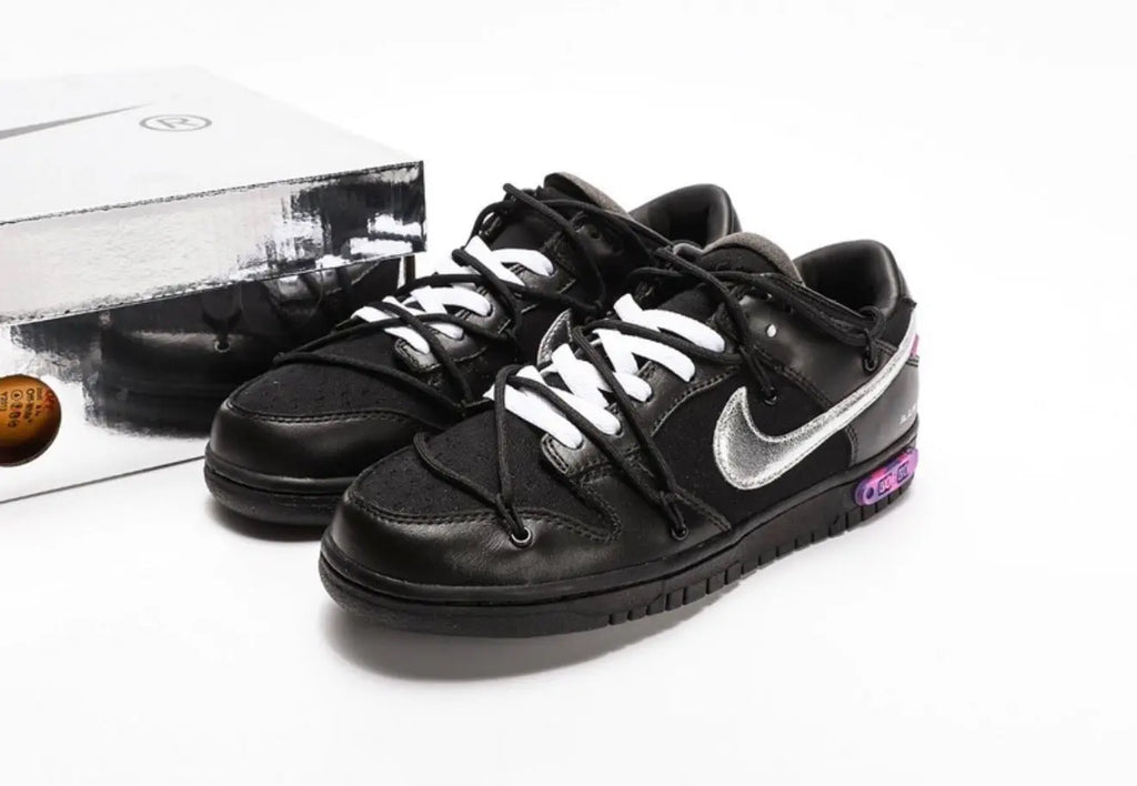 Off-White x Nike Dunk Low 'Lot 50 of 50' Suace Drip