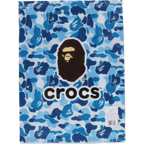 BAPE x Crocks Classic Clog ABC           Camo - Blue