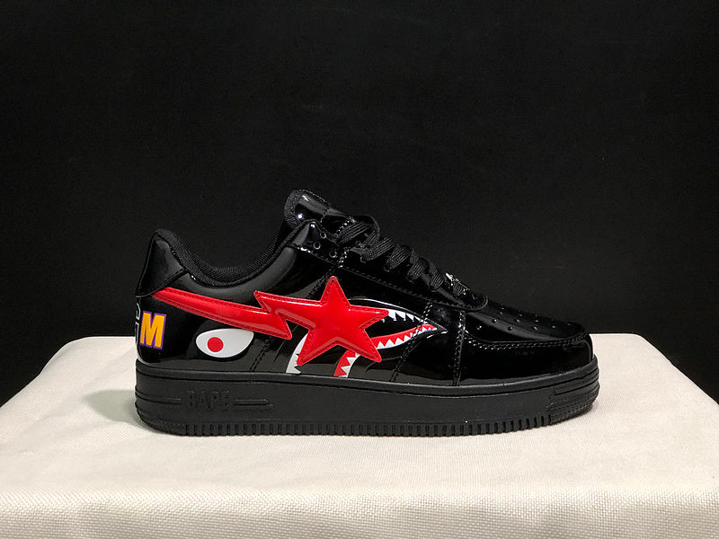 Bapesta Low M2 'Shark Face - Black'