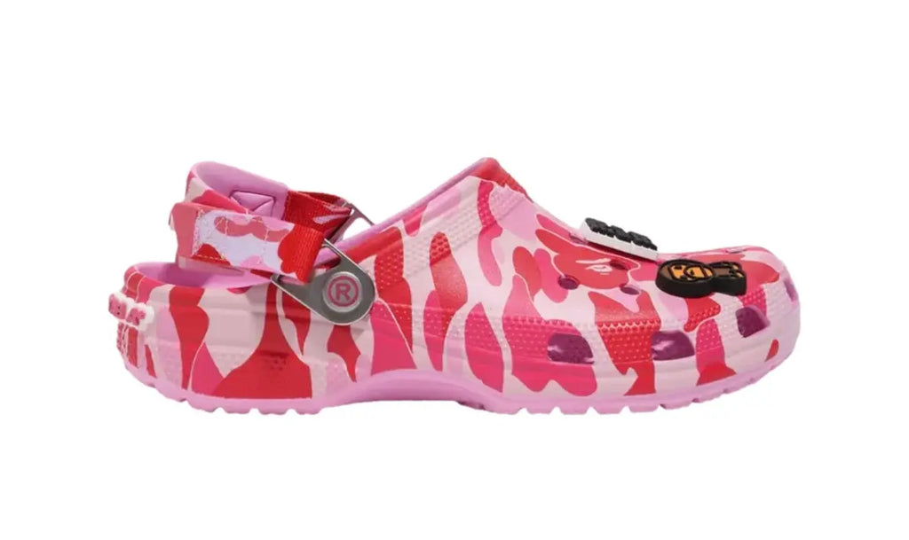 BAPE x Crocs Classic Clog 'ABC Camo - Pink'