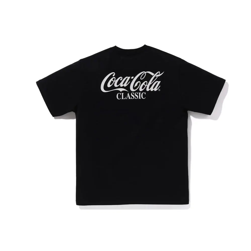 BAPE x Coca-Cola Ape Head Tee 'Black' Suace Drip