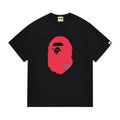 BAPE Colors Big Ape Head Tee 'Black' Suace Drip
