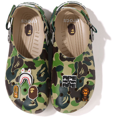 BAPE x Crocs Classic Clog 'ABC Camo - Green'